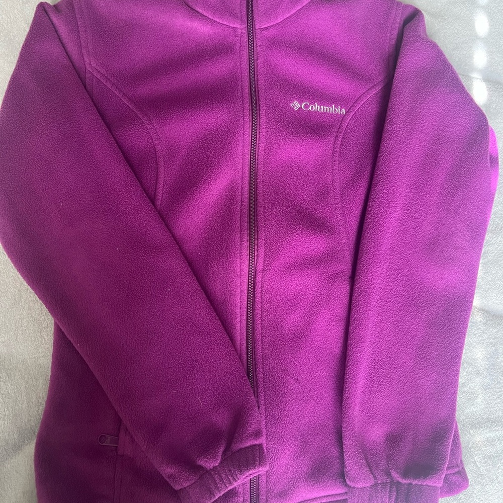 Columbia Vibrant Purple Fleece Jacket